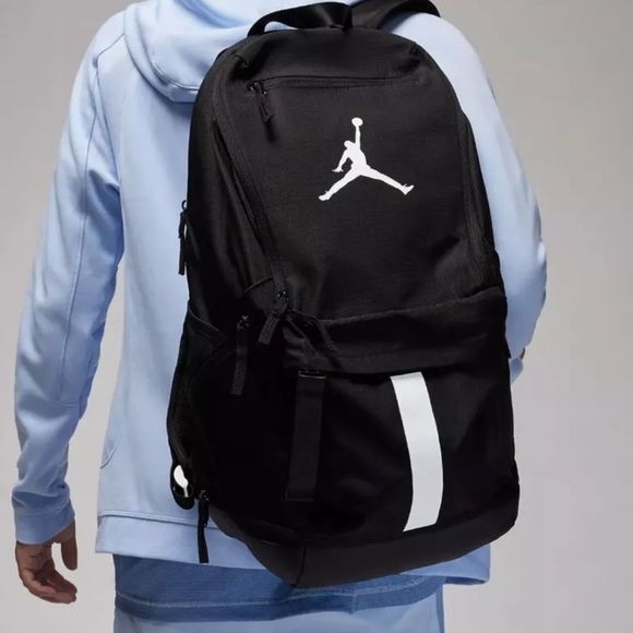 Jordan Unisex Velocity Backpack Elite Black Basketball Style
